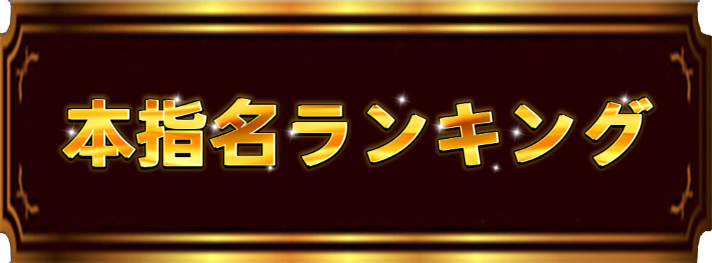 👑7月度本指名ランキング発表👑